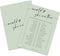 Whaline 50 Sheets Sage Green Bridal Shower Game Cards Greenery Double Sided
