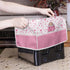 Toaster Cover, Pink Cartoon 4 Slice, Small Appliance Dust Covers, Pink Polka Dot Heart Print, Machine Washable