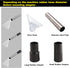 Carpet Vac Extractor Attachment Tool - Cleaning Vacuum Clear Upholstery Car Detailing, Turn Shop Vac into Extractor