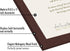 Americanflat 8.5x11 Diploma Frame with Shatter-Resistant Glass, Mahogany Document Frame