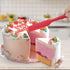 4pcs Silicone Spatula Set, Heat Resistant Cake Cream Butter Spatulas, Non-Stick Flexible Baking Tool (Red)