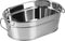 Homoyoyo Large Oval Stainless Steel Beverage Tub, Ice Bucket for Home Parties