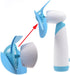 Ogrmar Mini Handheld Fan, Personal Fan with Soft Foam Blades, 2PC Blue