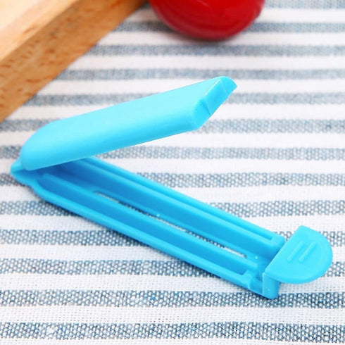 10Pcs 7Cm Plastic Sealing Clips - Bag Clamp for Food and Snack Bags, Portable Home Storage