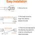 Adjustable Tension Rods Shower 12 in to 20 Small Curtain Rods, Extendable Telescopic Width Spring Bars, 2 Pack