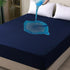 Twin Mattress Protector Waterproof - Fitted Sheet Style Breathable Cooling Cover with Deep Pocket Fits Up to 18'',