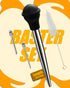 ARRITZ Long Turkey Baster, Stainless Steel Baster for Cooking with Cleaning Brush and 2 Syringe Needles