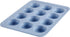 Farberware Nonstick Bakeware Muffin/Cupcake Pan, 12-Cup with Fill Lines, Blue