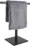 T-Shape Hand Towel Holder Stand, SUS304 Stainless Steel for Bathroom, Kitchen or Vanity Countertop Storage