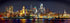 Philadelphia Skyline UNFRAMED Photo Print Night from East, 11.75 inches x 36 inches, PHOTOSBYJON
