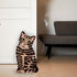 Pavilion Gift Company Small Brown Tabby Vase, 8-1/2-Inch Tall - Rescue Me Now
