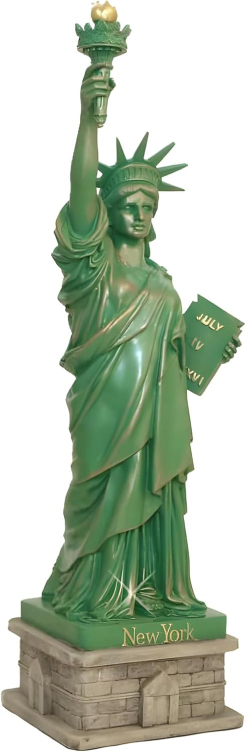Statue of Liberty Replica 6 Inches with Short Base & Copper Tint, New York Souvenirs