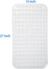 AmazerBath Bath Tub Mat - Medium Size Non-Slip Shower Mats with Suction Cups, Machine Washable
