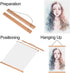 Magnetic Poster Frame Hanger - Magnet Hanger for Kids Paintings, Posters, Maps, and Canvas Artwork