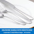 12 Pcs Forks and Spoons Silverware Set, Food Grade Stainless Steel Flatware for Home and Kitchen, Dishwasher Safe