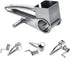 Stylish Design Kitchen Cheese Grater, Multipurpose Stainless Steel Rotary Shred Tool