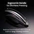 No Peeling Required Garlic Press Stainless Steel with Detachable Handle for Fine Mincing-Premium Garlic Mincer Tool