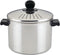 Farberware Classic Series 8-Quart Stainless Steel Covered Straining Stockpot with Lid, Silver