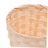 SAFIGLE Bamboo Desk Paper Wastebasket Straw Basket Weaving Organizer, Small Finishing Basket