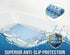 Mantto 30L 17W Inch Nonslip Bathtub Mat Extra Soft TPE Bath Mat for Kids, Machine Washable Bathroom Shower Mat