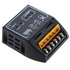 yueton 10a Solar Charge Controller, 12v/24v Solar Panel Battery Regulator for Safe Protection