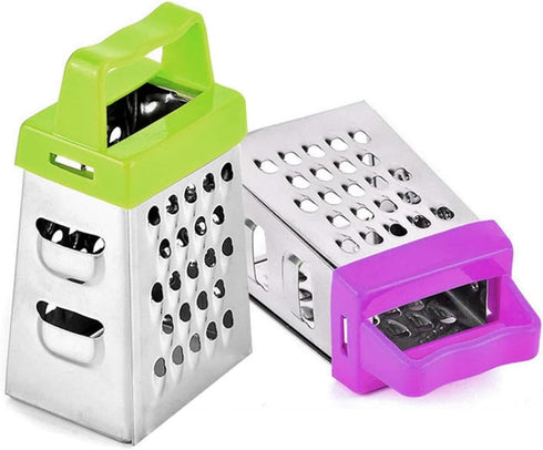 3pcs Pack 3 Mini Cheese Grater, Stainless Steel Small Box Graters for Kitchen Slicer for Garlic Ginger Vegetable
