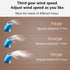 Portable Handheld Neck Fan, Mini USB Rechargeable Fan for Kids, Women, Men, Home, Outdoor Travel (Light Blue)