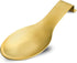 BETTWILL Gold Spoon Rest for Kitchen Counter, Stainless Steel Spoon Holder for Stove Top, Gold Kitchen Accessories