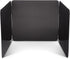 HIC Kitchen 3-Sided Splatter Guard, Non-Stick Carbon Steel, Heat Safe, Folds Flat for Storage