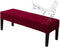Waterproof Dining Room Bench Covers, Stretch Jacquard Bench Seat Protector Cover, Rectangular