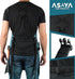 Asaya Chef Apron for Men and Women with Hand Towel and Bottle Opener, 10oz Canvas