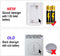 RCECAOSHAN Replacement Remote for Toshiba Air Conditioner, Compatible with Multiple Models, RAC-WK0612CRRU,