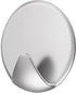 Command AD85SL-6NA Repositionable Silver Circle Hooks, 6 Hardware for Home Organization