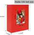Small Photo Album, 4x6 100 Pockets Leather Cover Picture Book Holds 4x6 Photos for Wedding, Baby, Family, Graduation