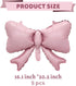 5 FBQ Pcs Bow Balloons Birthday Themed Bow Party Baby Shower Wedding Party Bachelorette Party Decoration Supplies(Candy