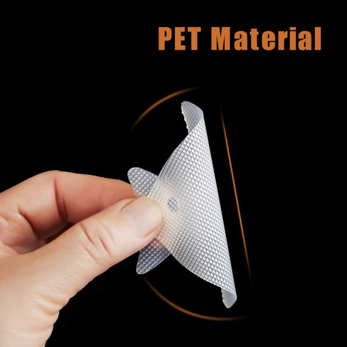 24 PCS Non-Slip Bathtub Stickers, Safety Shower Treads Adhesive Appliques with Premium Scraper