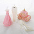 3D Bride and Groom Tuxedo Wedding Dress Set, Silicone Candle Soap Mold for Wedding Cake Decorating (Set of 2)
