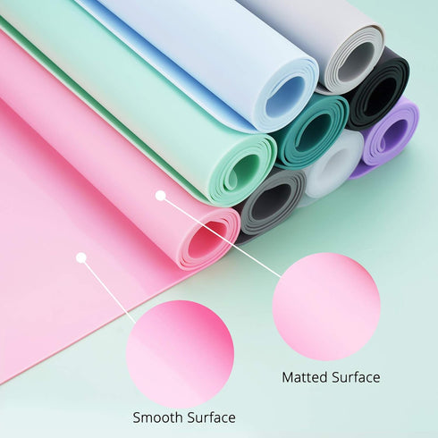 Gartful Silicone Mats for Countertop, 28" by 20" Extra Large Nonstick Heat-Resistant Pad, Translucent