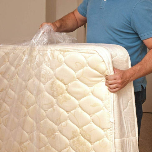 TopSoon Mattress Bag for Storage, King/Queen Size Clear Disposal Bag
