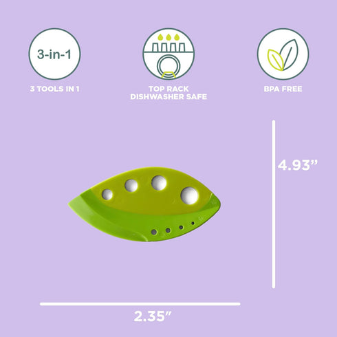 Chef'n Leaf Stripper for Kale, Chard, and Herbs - Quick & Easy