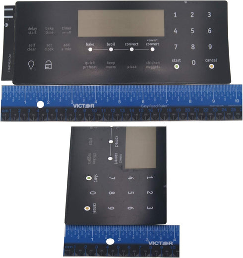 Supplying Demand 316419821 Range Black 28 Button Clock Overlay Replacement Model Specific