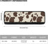 Brown Cow Print Refrigerator Door Handle Cover - Antiskid Protector Gloves for Fridge, Oven, 2 Pieces Keep Off