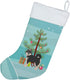Caroline's Treasures CK3861CS Pomsky Christmas Tree Stocking, Fireplace Hanging Stockings for Holiday Decor