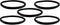5 Sanitaire Commercial & Eureka Upright Style RD Round Belts, Part # 52100C-12, 52100C