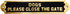 Renovators Supply Manufacturing Beware of Dog Sign, 10.9 in. X 2.1 in. Cast Brass