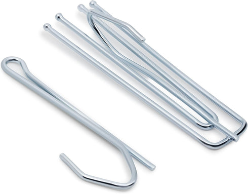 Dritz Home Long Neck Pleater Drapery Hooks, 14-Piece, Silver