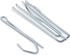 Dritz Home Long Neck Pleater Drapery Hooks, 14-Piece, Silver