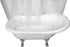 River Dream Plastic Snap in Shower Curtain Liner Replacement with Magnets, Removable Liner (1, Plastic-Update)