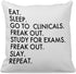 OFlich Nursing Student Pillow Cover - School Gift Throw Pillow, 18x18, Funny Nurse