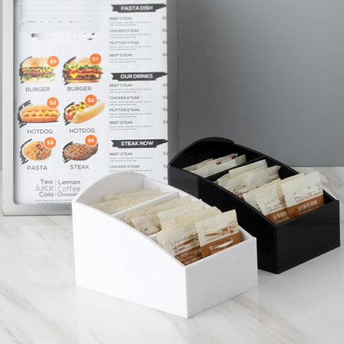 BinaryABC Packet Packet Packet Coffee Bar Sugar Holder,Sugar Organizer,Tea Bag Organize,Drink organizer,Coffee Pod